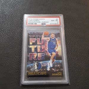 PSA 8 Luka Doncic Gold RI Dallas Mavericks